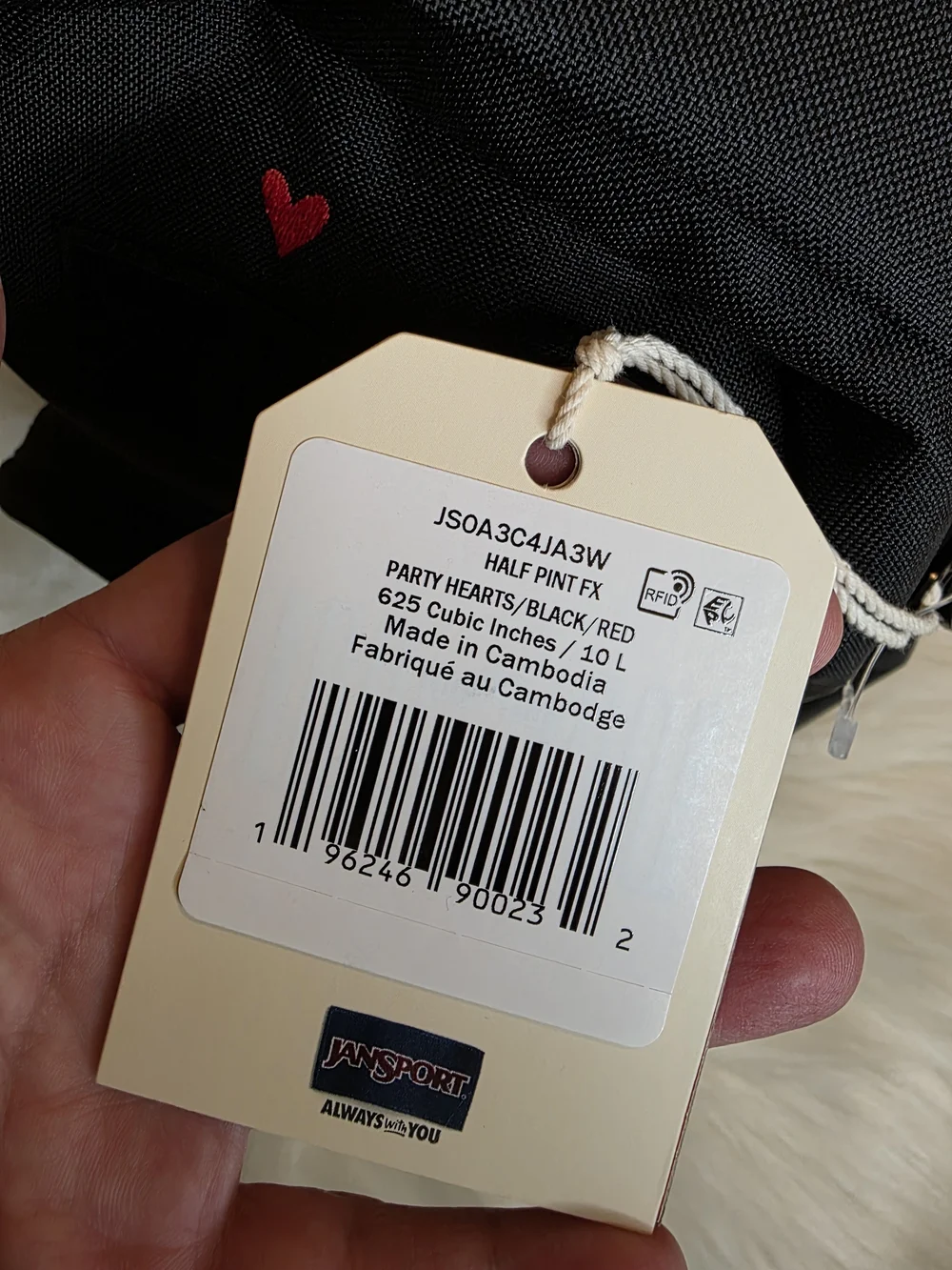 NWT JanSport Half Pint FX Mini Backpack 